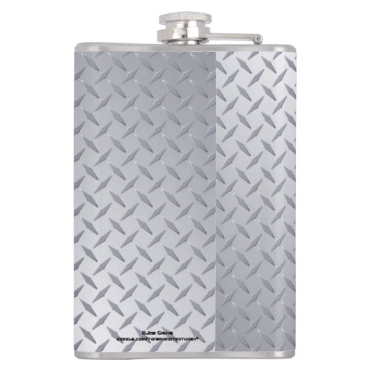 Maatkolf met roestvrij Man Heupfles (Achterkant)