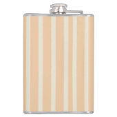 Maatkolf met vinylvlokken, met gulden en crème heupfles (Achterkant)