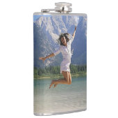 Maatkolf met vinylwikkel heupfles (Rechts)