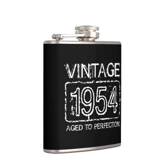  maatkolf van 1954: verouderd tot perfectie drink  heupfles (Rechts)