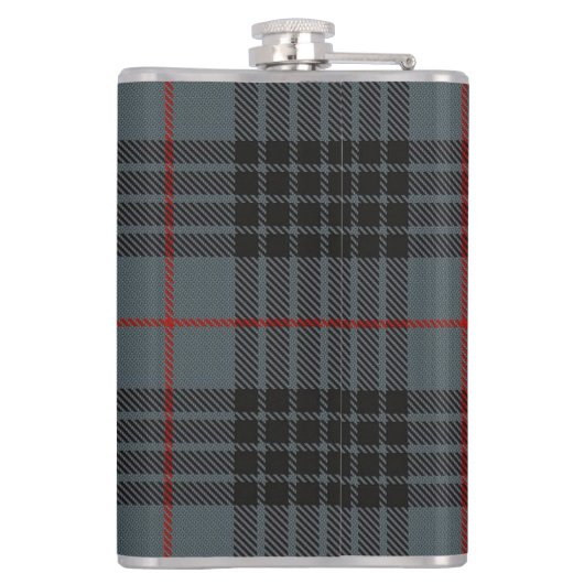 Maatkolf van de vinylwikkel van Golfer Heupfles (Achterkant)