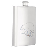 Maatkolf van roestvrij Beer Flacon (Rechts)