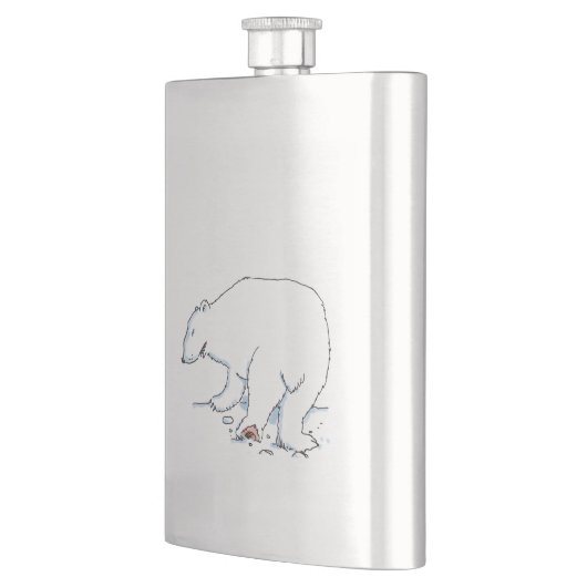 Maatkolf van roestvrij Beer Flacon (Links)