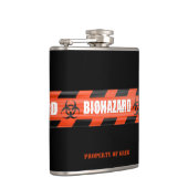 Maatkolf voor biogevaar heupfles (Rechts)