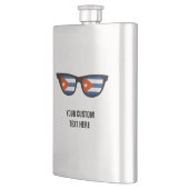 maatkolf voor Cuban Shades Heupfles (Links)
