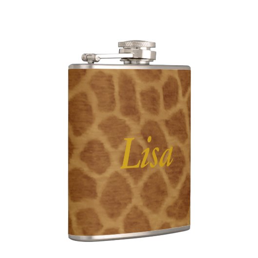 Maatkolf voor Giraffe Heupfles (Rechts)