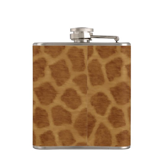 Maatkolf voor Giraffe Heupfles (Achterkant)