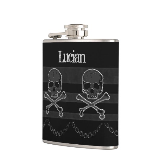 Maatkolf voor industriële Gothic Heupfles (Links)