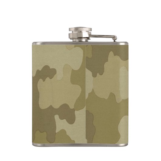 Maatkolf voor lichte Camouflage Heupfles (Achterkant)