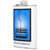 maatkolf voor liften met champagne horizon heupfles (Links)