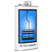 maatkolf voor liften met champagne horizon heupfles (Rechts)