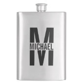 Maatkolf voor monogram en naam flacon (Voorkant)