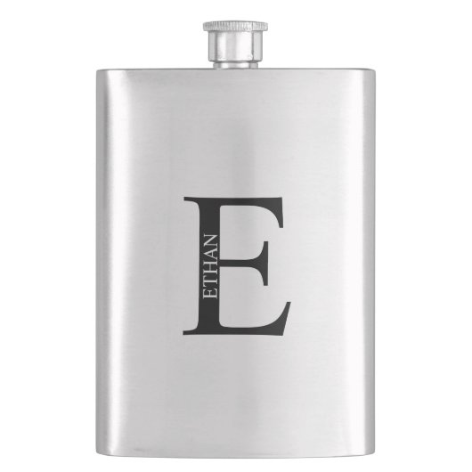 Maatkolf voor monogram en naam flacon (Voorkant)