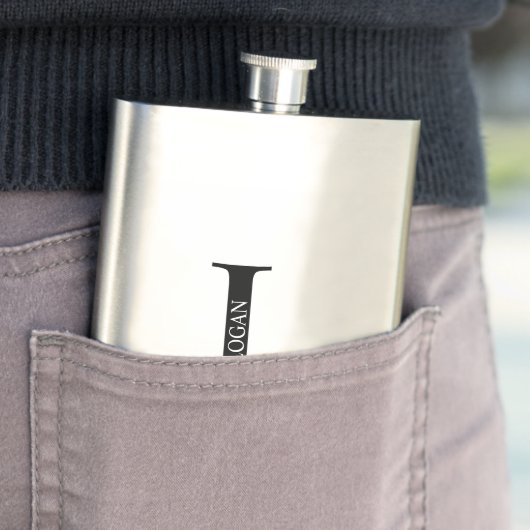 Maatkolf voor monogram en naam flacon (Voorbeeld)