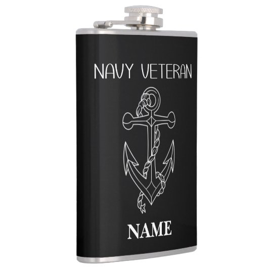 Maatkolf voor Navy Veteran Heupfles (Rechts)