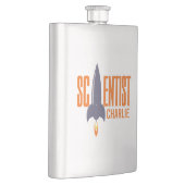 maatkolf voor Rocket Scientist Heupfles (Rechts)