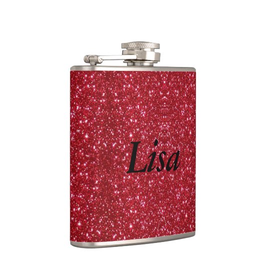 Maatkolf voor rode glitter heupfles (Rechts)