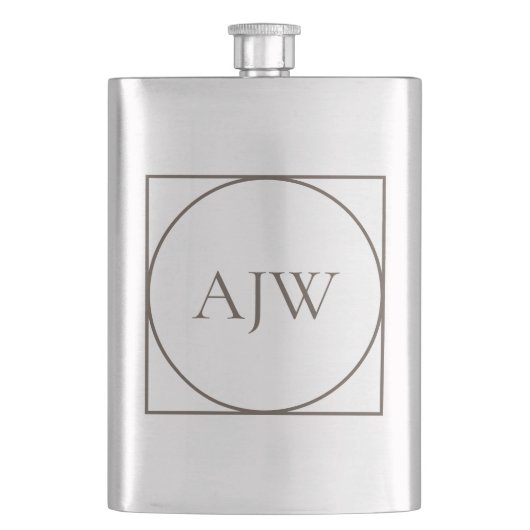 Maatkolf voor roestvrij staal flacon (Voorkant)