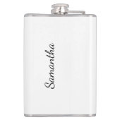 maatkolf voor Surfer Girl Heupfles (Achterkant)