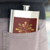 maatkolf voor Ukulele Heupfles (Voorbeeld)