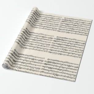 maatmuziek cadeaupapier