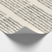 maatmuziek cadeaupapier (Hoek)