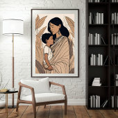 Maatr Sanskriet Kunstprint Poster