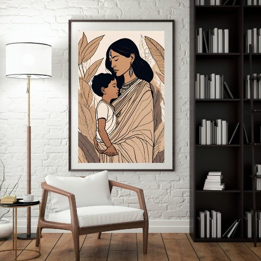 Maatr Sanskrit Art Print