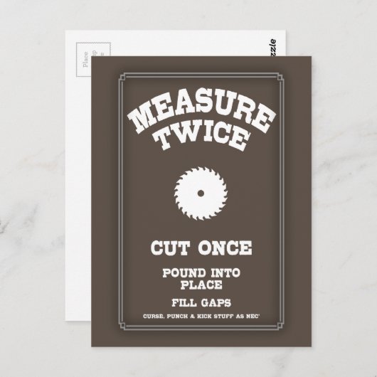 Maatregel 2 briefkaart (Voorkant / Achterkant)