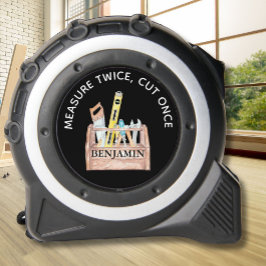 Maatregel 2x Knippen Eenmaal Gereedschapsvak Naam Rolmaat