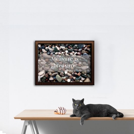 Maatregel is motivatie poster van de schatkist