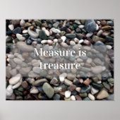 Maatregel is motivatie poster van de schatkist (Voorkant)