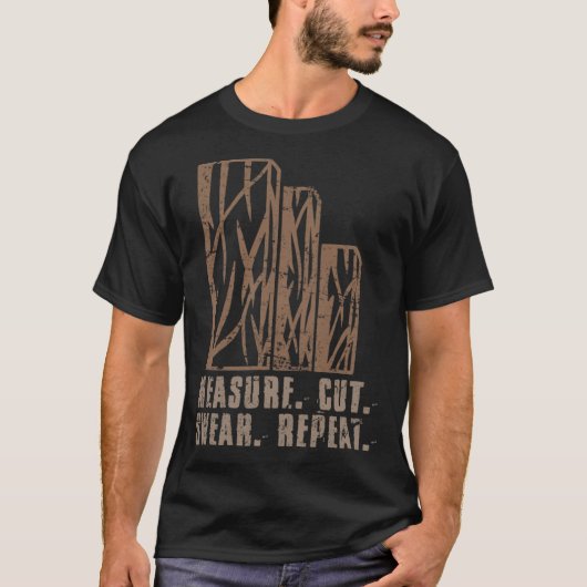 Maatregel Knippen Kranten Herhalen Funny ecavator T-shirt (Voorkant)