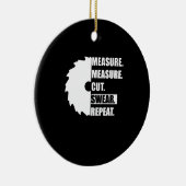 Maatregel Knippen Kranten Herhalen Houtwerker Carp Keramisch Ornament (Rechts)