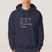 Maatregel tweemaal knippen zodra Carpenter Quote Hoodie (Voorkant)