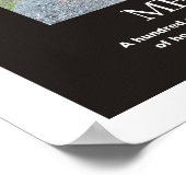 Maatregel van een Man Inspirerend Citaat Poster (Hoek)