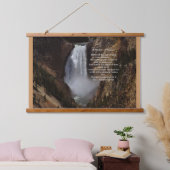 Maatregel van het Inspirerend Succes Hangend Wandkleed (Slaapkamer)