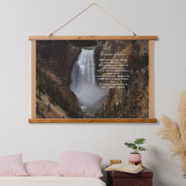 Maatregel van het Inspirerend Succes Hangend Wandkleed