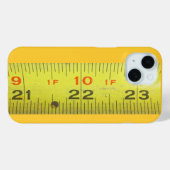 Maatregel voor gele metalen tape Case-Mate iPhone case (Achterkant (horizontaal))