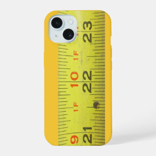 Maatregel voor gele metalen tape iPhone 15 case