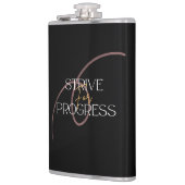 Maatregel voor vinylvlokken heupfles (Links)