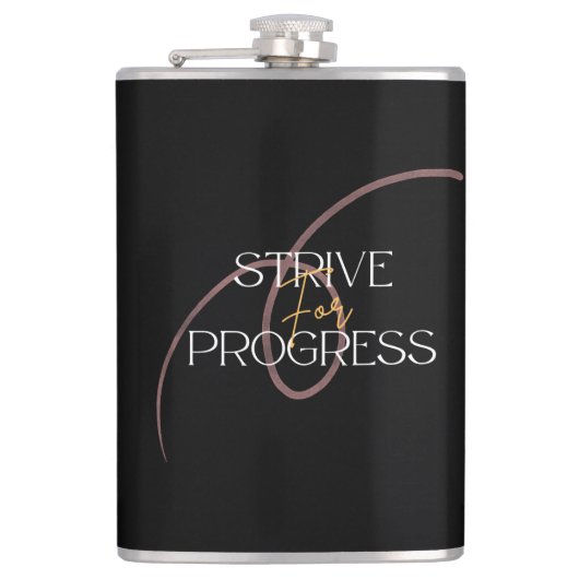 Maatregel voor vinylvlokken heupfles (Voorkant)