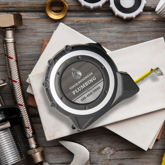 Maatregel zakelijke tape loodgieterswerk rolmaat