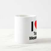 maatregelen op het gebied van de liefde voor tape koffiemok (Center)