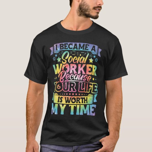 Maatschappelijk Arbeid Apparel School Appreci T-shirt (Voorkant)