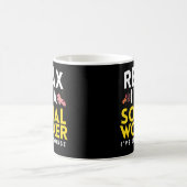 Maatschappelijk Arbeider Funny Gag Coffee Mok Mast (Center)