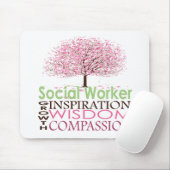 Maatschappelijk Arbeider Mousepad Muismat (Met muis)