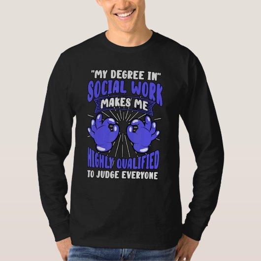 Maatschappelijk Arbeider Openbare Gemeenschap Welz T-shirt (Voorkant)