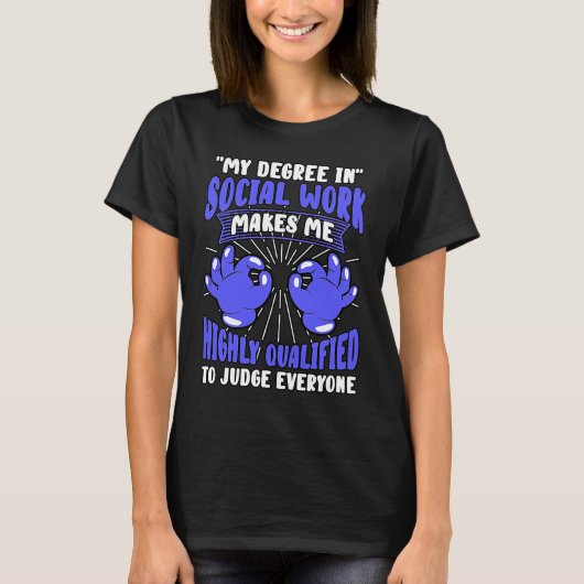 Maatschappelijk Arbeider Openbare Gemeenschap Welz T-shirt (Voorkant)