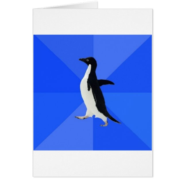 Maatschappelijk Awkward Penguin Advice Animal Meme (Voorkant)